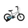 Spartan Thunder Kids Bicycle With Training Wheels &ndash; Steel Frame, Adjustable Seat &amp; Handlebar, Rear Mudguard &ndash; First Bike for Boys &amp; Girls &ndash; Sleek Gray With Bold Graphics