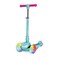 LIT Nova 3-Wheel Kick Scooter for Kids, Lean-to-Steer Design With LED Light-Up Wheels, Adjustable Handlebar, Foldable Frame for Easy StorAge, Safe &amp; Fun Ride for Ages 3+, LT‑7004