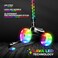 LIT Nova 3-Wheel Kick Scooter for Kids, Lean-to-Steer Design With LED Light-Up Wheels, Adjustable Handlebar, Foldable Frame for Easy StorAge, Safe &amp; Fun Ride for Ages 3+, LT‑7004