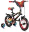Spartan Mattel Hot Wheels Kids Bicycle Licensed Boys Bike With Training Wheels, Quick Release Adjustable Seat, Pinch Free Brake Levers Rear Caliper Brake, Air Tyres