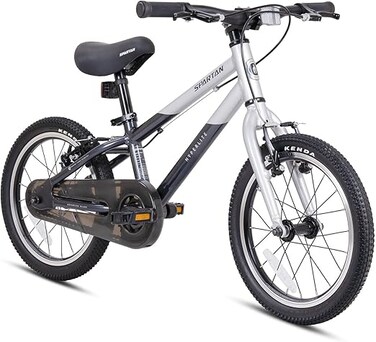 دراجة أطفال سبارتان هايبرلايت مقاس 24 بوصة مصنوعة من سبيكة معدنية، إطار خفيف للغاية من سبيكة 6061 بوزن 11 كجم، نظام نقل حركة شيمانو بسبع سرعات، وتصميم مريح مناسب للأعمار من 9 إلى 12 سنة