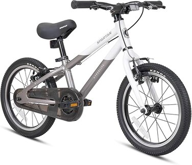 دراجة أطفال سبارتان هايبرلايت مقاس 24 بوصة مصنوعة من سبيكة معدنية، إطار خفيف للغاية من سبيكة 6061 بوزن 11 كجم، نظام نقل حركة شيمانو بسبع سرعات، وتصميم مريح مناسب للأعمار من 9 إلى 12 سنة