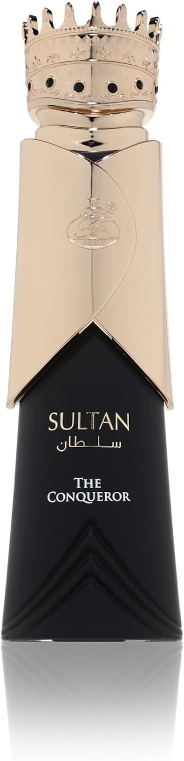 French Avenue Sultan Amber - The Conqueror, Eau De Parfum, For Men, 80ml With Cardamom, Leather, Oud Notes