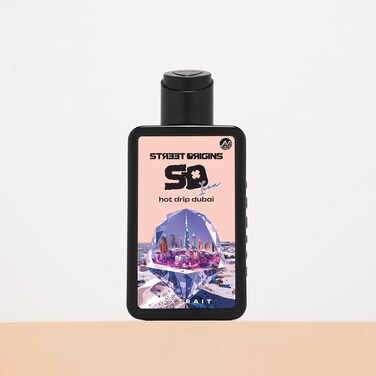 Street Origins Hot Drip Dubai Mars Extrait De Parfum for Men, 75ml Luxury Long-Lasting Cologne, Passion Fruit, Saffron, Rose, Oud, Patchouli, Leather, Vanilla &amp; Amber