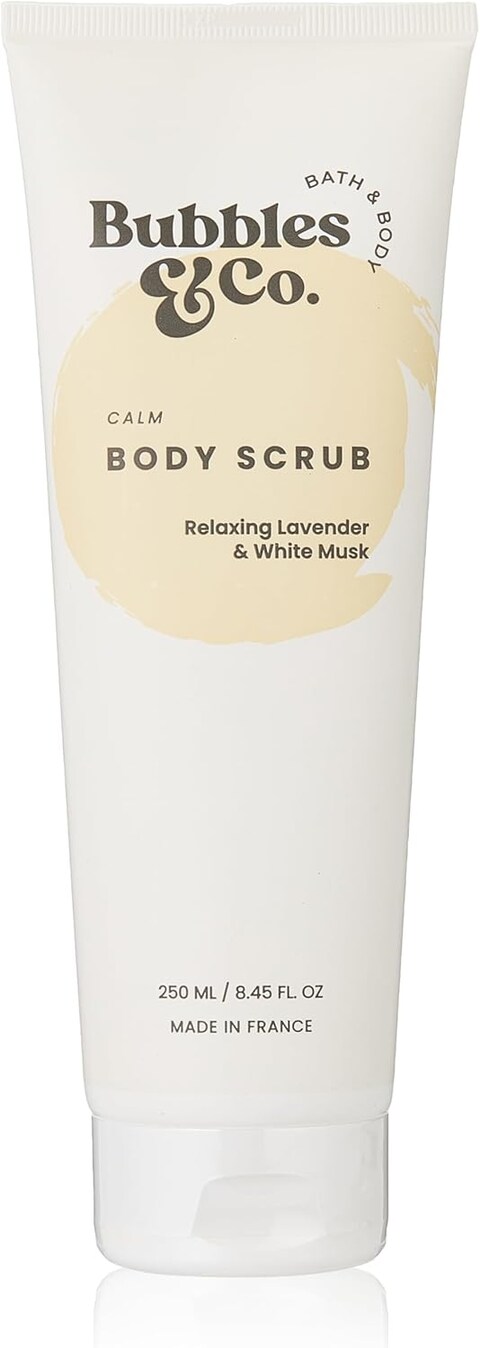 Bubbles &amp; CO Relaxing Lavendar &amp;White Musk Body Scrub 250ml