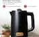 1500w Electric Kettle With 1.8l Capacity, Fast Boil, Double-layer Cool Touch, 304 Stainless Steel, Overheating Protection, And Automatic Shut-off