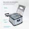 2000w Deep Fryer With 6l Capacity Power, Adjustable Temperature, Non-stick Tank, Overheat Protection, And Stainless Steel Housing.