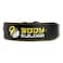 Body Builder Leather Belt, L, Yellow, Comfortable Leather, Prevent Back Injuries