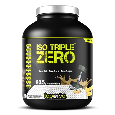 Laperva Iso Triple Zero Next Generation Whey Protein, Banana, 4 LB