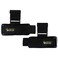 Body Builder Weight Lifting Wraps Hook, Pack of 2 Pcs, Black