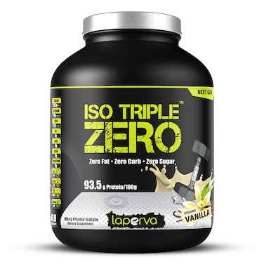 Laperva Iso Triple Zero Next Generation Whey Protein, Dreamy Vanilla, 4 LB