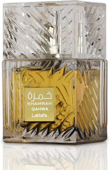 LattafaKhamrah Qahwa Eau De Parfum For Unisex, 3.4 Ounce/100ml