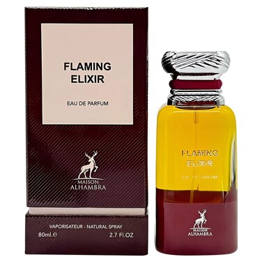 Maison Alhambra Flaming Elixir For Unisex Eau De Parfum 80ml