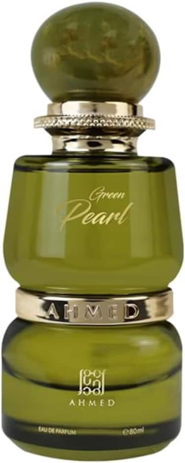 Ahmed Al Maghribi Green Pearl 80ML, Longlasting Unisex, Apple, Cedarwood, Citrus accord