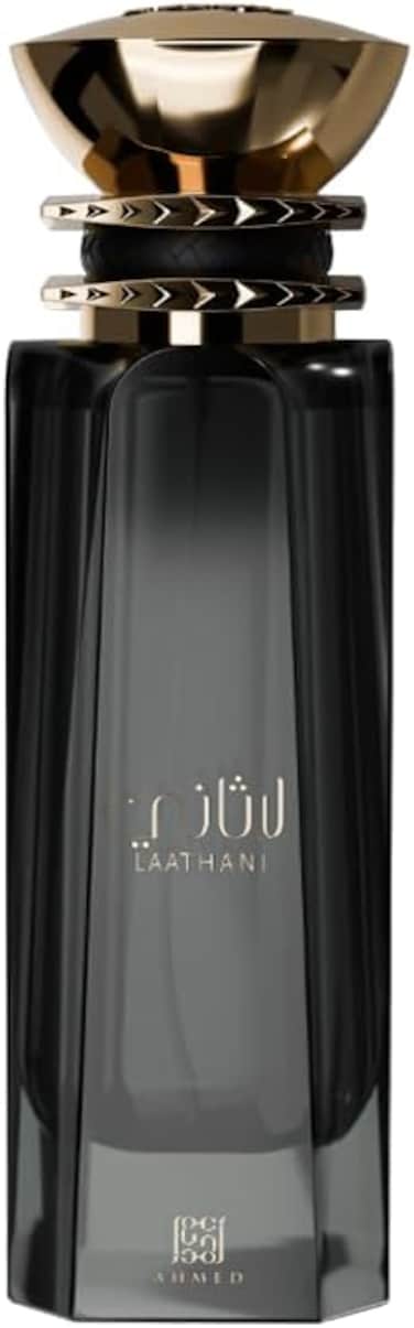 Ahmed Al Maghribi Laathani 80Ml, Eau De Parfum, Perfume For Men, Long Lasting, Perfume For Women, Unisex, White Amber, Leather, Rosemary, Pink Pepper, Perfumes