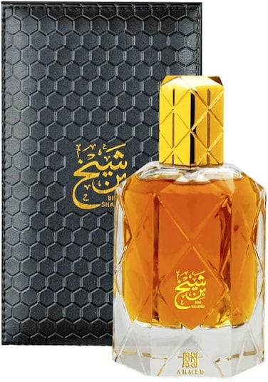 عطر أحمد المغربي بن الشيخ، ماء عطر 90 مل، عطر للجنسين بنفحات الزعفران والورد والعود والباتشولي والعنبر
