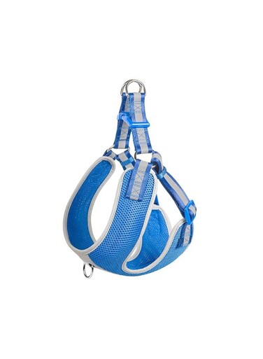 Fida Step - in Dog Harness Reflective - Blue - XSmall