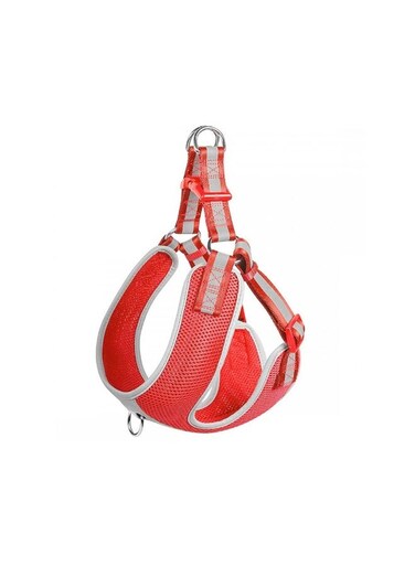 Fida Step - in Dog Harness Reflective Red S