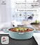 LIFE SMILE Shallow Pot Big Size With Lid - Multi Layer Granite Coating Fry Pan   100% PFOA FREE   Multiple Hob Compatibility   Induction base (32 CM (6.2 Liters), Green)