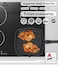 LIFE SMILE grill pan Non-stick Granite Coating with lid   Oven Safe   versatile grilling pan with drop opening, Skillet large surface,100% PFOA free (Black Bakelite Knob, 28 CM Detachable Handle)