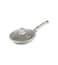 LIFE SMILE Detachable Handle Frying Pan With Lid - 5 Layer Granite Coating Fry Pan   Heat-Resistant Handle Hanging Loop   Microwave Safe (20 CM, Grey)