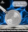 LIFE SMILE Fry Pan with Lid Granite Coating Non Stick Surface