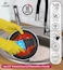 LIFE SMILE Deep Frying Pan With Lid - Multi Layer Granite Coating Non Stick Saute Pan   Stay Cool Handle With Hanging Loop   Oven Safe (Black, 28 CM(3.6 Liters))
