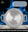 LIFE SMILE Shallow Cooking Pot Stone Design Multi Layer Granite Coating