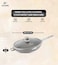 LIFE SMILE Frying Pan Big Size With Lid - Multi Layer Granite Coating Fry Pan   100% PFOA FREE   Heat-Resistant Handle Hanging Loop   Induction Base (Davy Grey, 32 CM (4 Liters))