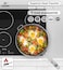 LIFE SMILE Frying Pan Big Size With Lid - Multi Layer Granite Coating Fry Pan   100% PFOA FREE   Heat-Resistant Handle Hanging Loop   Induction Base (Davy Grey, 32 CM (4 Liters))