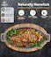 LIFE SMILE Fish Frying Pan With lid, Granite Coating Non Stick Oval Frying pan 100% PFOA FREE, Oven Safe (Shallow, Gray)
