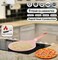 LIFE SMILE - Non-Stick Pizza Pan with Induction Bottom and High-Quality Granite Coating