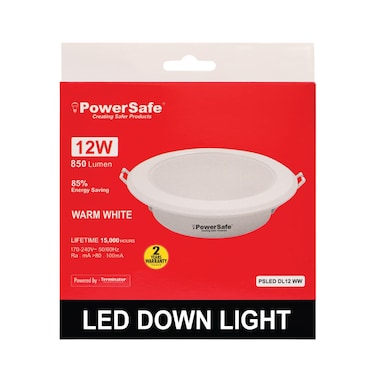 LED Downlight 12W Warm White
