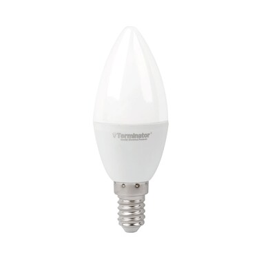 Terminator LED Candle Bulb 7W Warm White E14