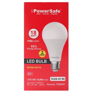 PowerSafe LED Bulb 18W Warm White E27