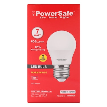 PowerSafe LED Bulb 7W Warm White E27 Designer Series