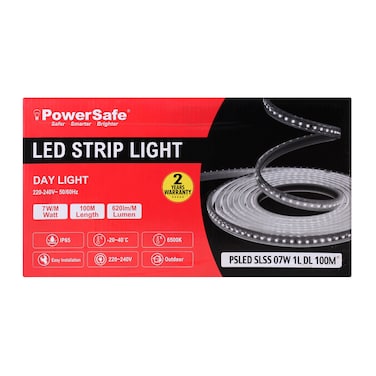 PowerSafe LED Strip Light Standard Series 7W Day Light One Line 100 Meter Roll