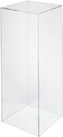 LAMSIT IBDAA Acrylic Pedestals &ndash; Plastic Stands &ndash; Acrylic Plinths &ndash; Acrylic Risers &ndash; Side Tables ((30 x 30 x 80) cm, Clear)