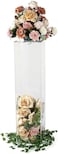 LAMSIT IBDAA Acrylic Pedestals   Plastic Stands   Acrylic Plinths   Acrylic Risers   Side Tables ((30 x 30 x 100) cm, Clear)