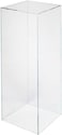 LAMSIT IBDAA Acrylic Pedestals   Plastic Stands   Acrylic Plinths   Acrylic Risers   Side Tables ((30 x 30 x 100) cm, Clear)