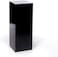 LAMSIT IBDAA Acrylic Pedestals Plastic Stands Acrylic Plinths, Acrylic Risers, Side Tables ((30 x 30 x 80) cm, Black)