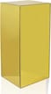 LAMSIT IBDAA Acrylic Pedestals &ndash; Plastic Stands &ndash; Acrylic Plinths &ndash; Acrylic Risers &ndash; Side Tables ((30 x 30 x 100) cm, Golden Mirror)