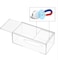 LAMSIT IBDAA - Acrylic Tissue Box   Holder Case Storage Case   Mirror Box   Napkin Holder Organizer (Rectangle (25x13x9 cm), Clear)