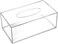 LAMSIT IBDAA - Acrylic Tissue Box   Holder Case Storage Case   Mirror Box   Napkin Holder Organizer (Rectangle (25x13x9 cm), Clear)