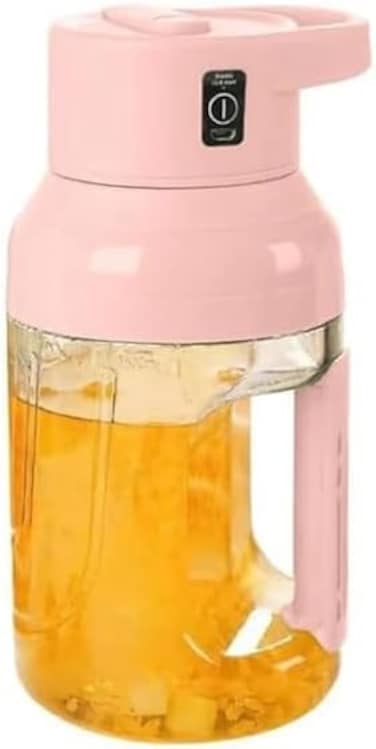 Ton Ton Portable Electric Juicer Cup 1.5L &ndash; USB Rechargeable Blender for Smoothies, Shakes, and Juices &ndash; High-Powered Personal Mini Blender for Home, Travel &amp; Gym &ndash; BPA-Free &amp; Easy to Clean