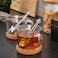YALLABUYIT Tea Ball Infusers, Long-Handle Tea Strainer Stainless Steel for Loose Leaf Tea Spices and Seasonings in Office or Travelling