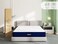 25cm Hybrid Memory Foam Mattress - Single Size - Cool Sleep, Pressure Relief, Medium Firm