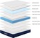 25cm Hybrid Memory Foam Mattress - Single Size - Cool Sleep, Pressure Relief, Medium Firm