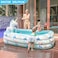 DOCTOR DOLPHIN INFLATABLE SWIM POOL 240X165X60CM, 3+Years