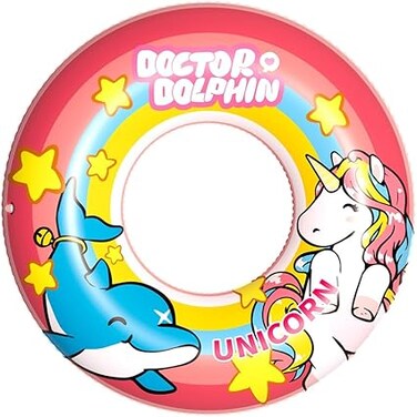 DOCTOR DOLPHIN SWIM RING , 80CM , 6+ Years